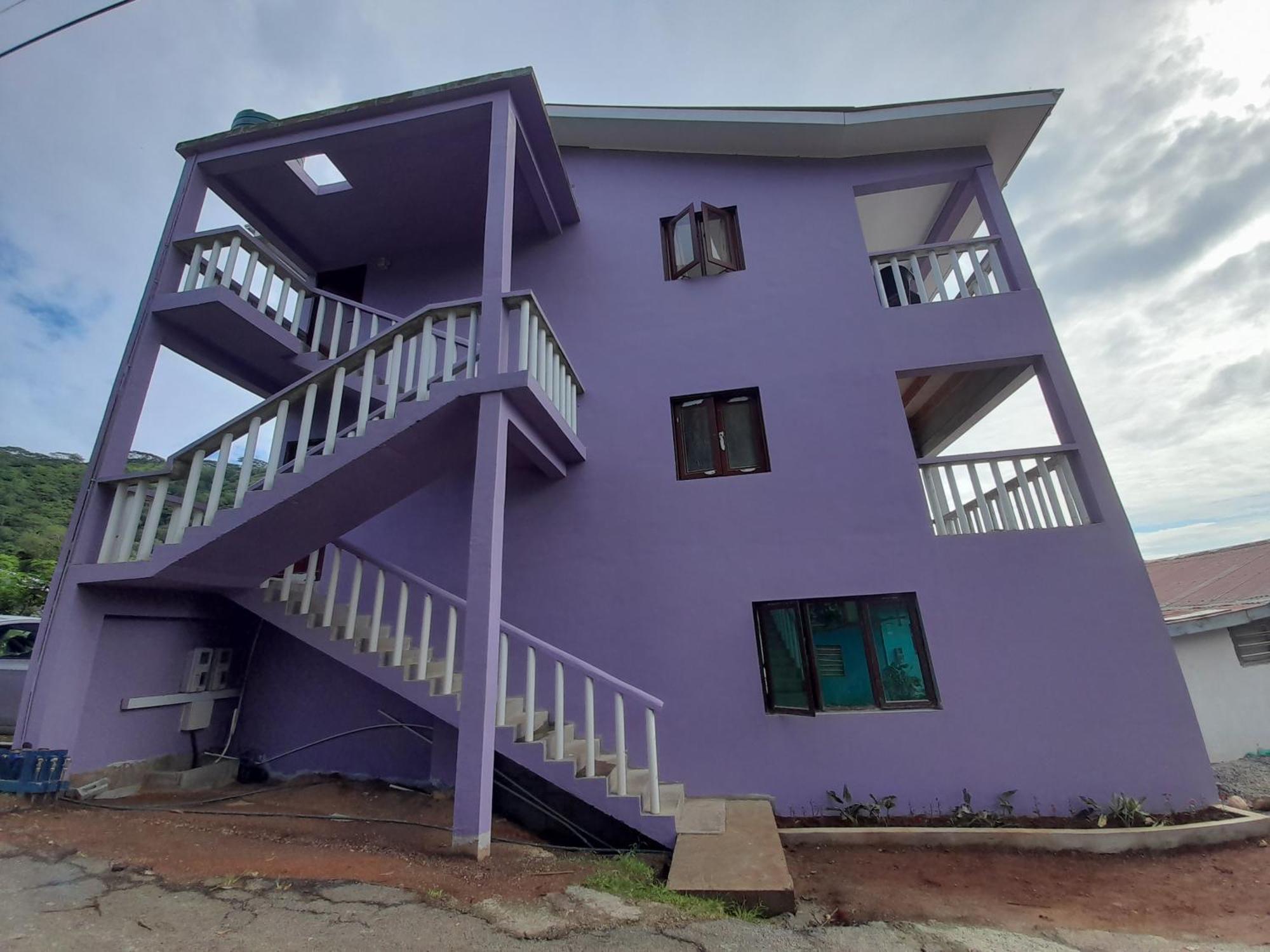 The Purple House Self Catering Seychelles Apartment Victoria Exterior photo