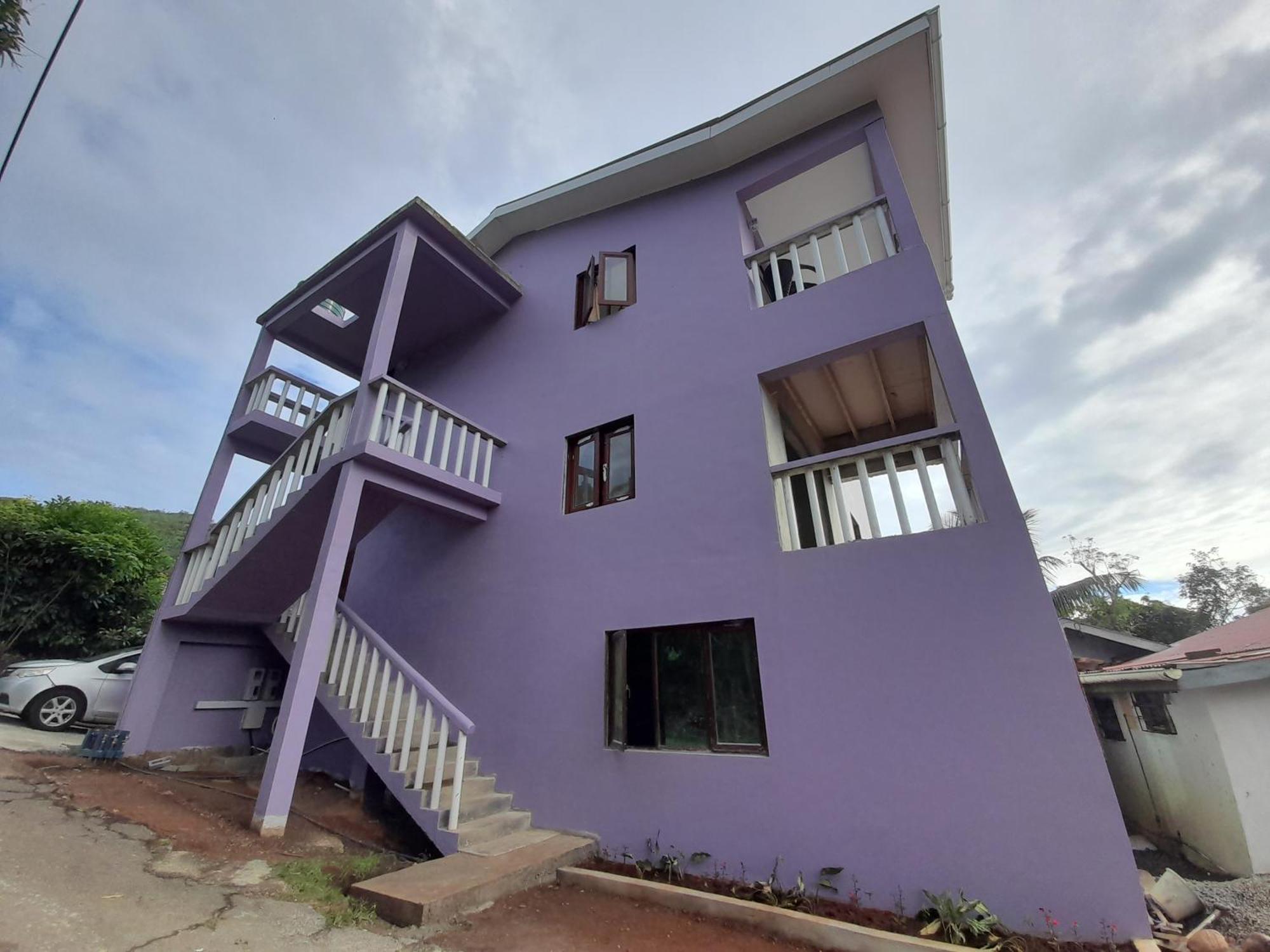 The Purple House Self Catering Seychelles Apartment Victoria Exterior photo