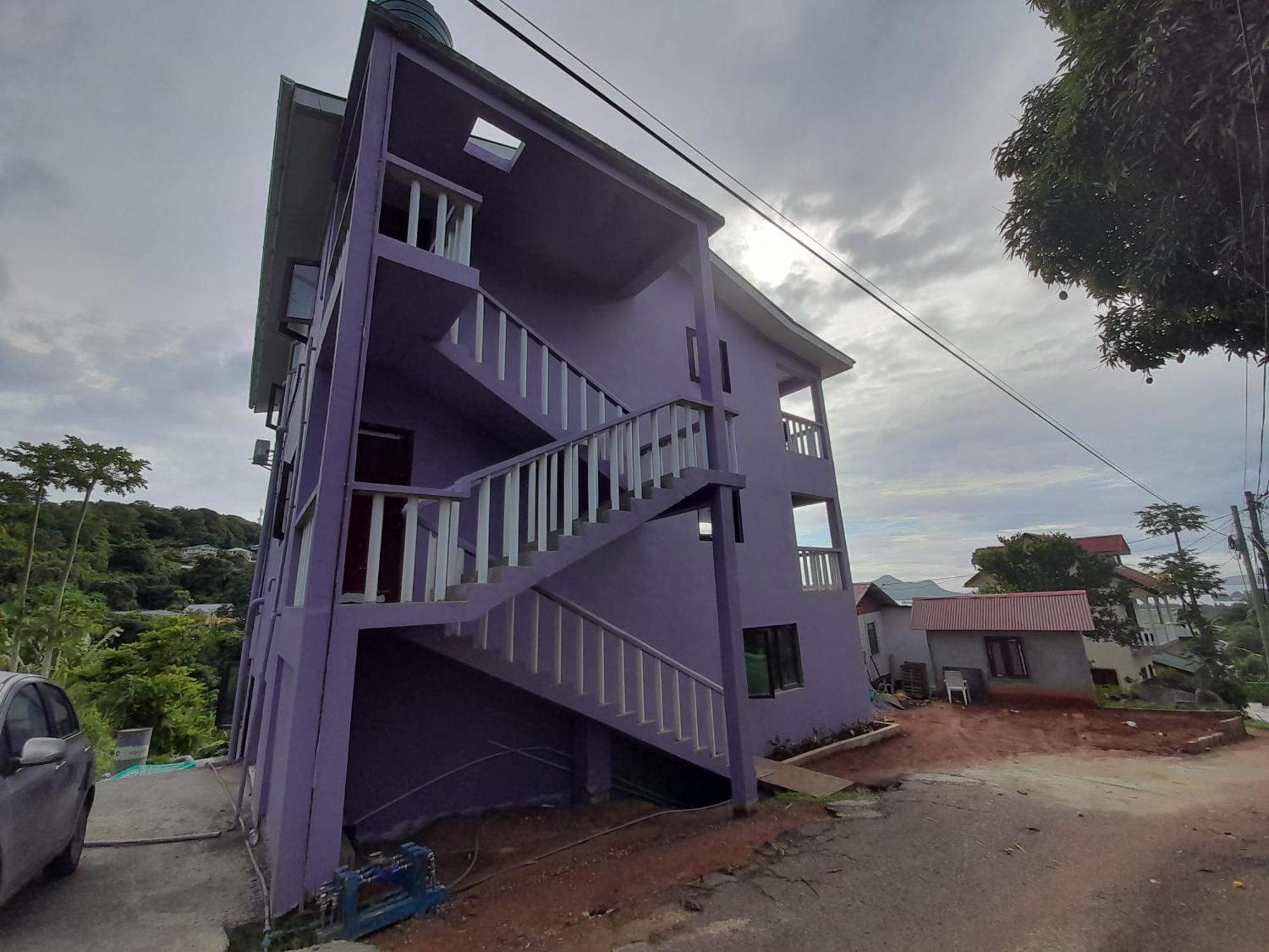 The Purple House Self Catering Seychelles Apartment Victoria Exterior photo